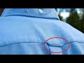 Ecco a cosa serve quell’anello cucito dietro le camicie da uomo