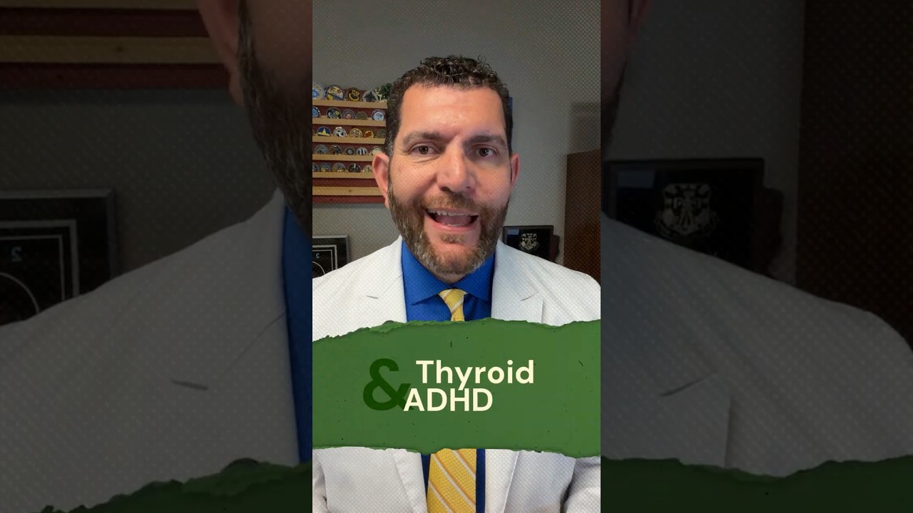 Your ADHD might actually be a thyroid problem. 🧠 #shorts