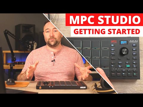 Akai MPC Studio - Getting Started - USB Connection, MPC 2 Software Installation, First Use