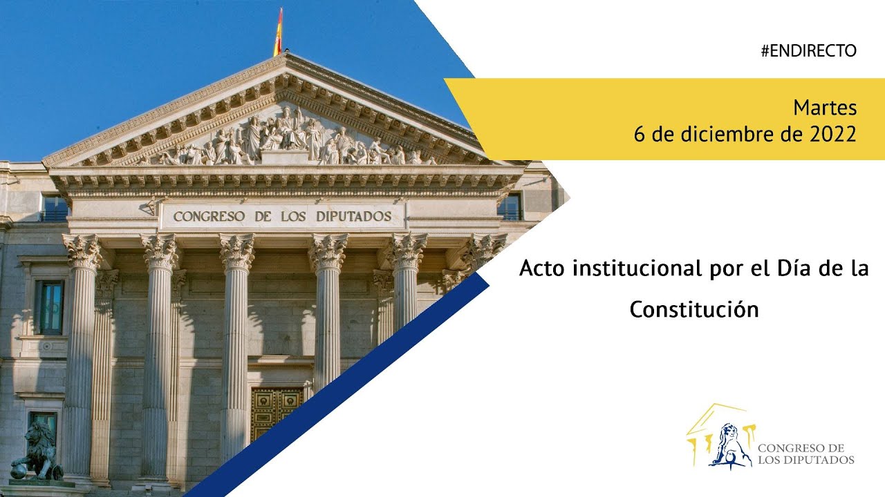 ACTO INSTITUCIONAL POR EL DÍA DE LA CONSTITUCIÓN ESPAÑOLA