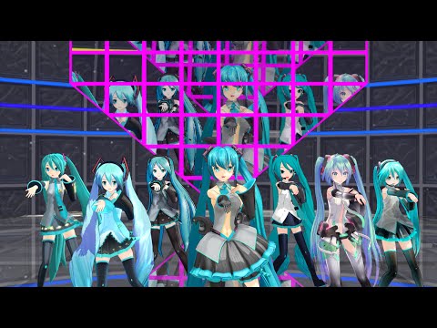 【MMD】ミクさん7人で「教えて!!魔法のLylic」【初音ミク誕生祭2014】