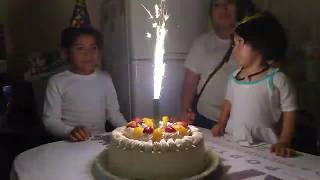 VELA PIROTECNICA PARA PASTEL - YouTube