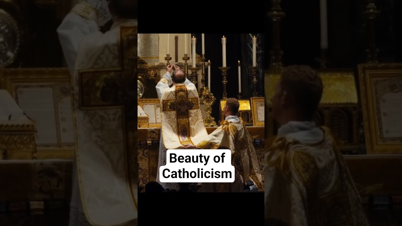 Catholic Aesthetic ✝️ | Crux Sacra Sit Mihi Lux 🔥 Sacred Latin Chant Vibes