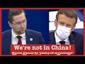 Macron obliterated for &quot;pissing off unvaccinated people&quot; - MEP tells President: We&#39;re not in China!