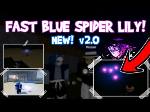 New FASTEST Way to Get Blue Spider Lily Flowers in Project Slayers Roblox