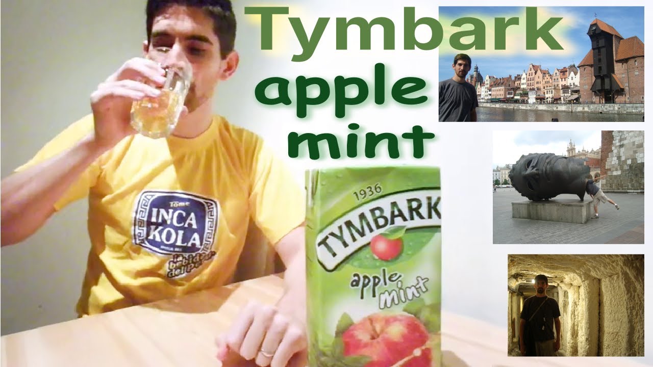 BevRev #8 - Tymbark Apple Mint - drink review