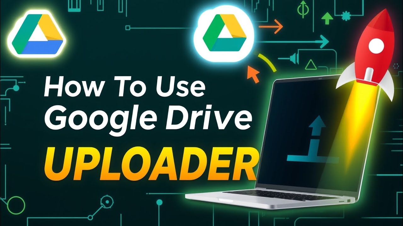 Google Drive Uploader 100% Free Complete Guide How To Use - YouTube