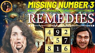 DOB Secrets: Missing Numbers 3 in Lo Shu Grid | Impact & Remedies | Numerology - Occult Master Shiv