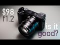 TTArtisan 50mm F1.2 Review | $100 APS-C Lens | Sony 4k Video & Photo Tests