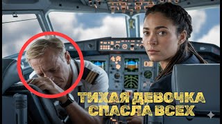 картинка: Самолёт рухнул бы… если бы не тихая девочка, которую никто не воспринимал всерьёз!