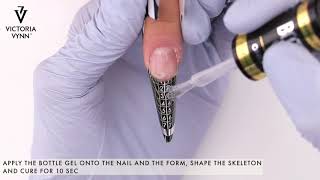 Construction Et Extension Avec La Technique No File Grâce Au Bottle Gel De Victoria Vynn