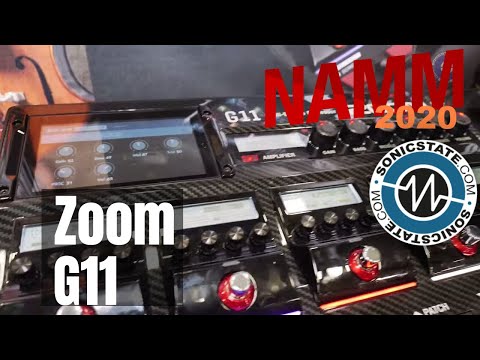 namm-2020-:-zoom-g11-guitar-multi-effects-processor