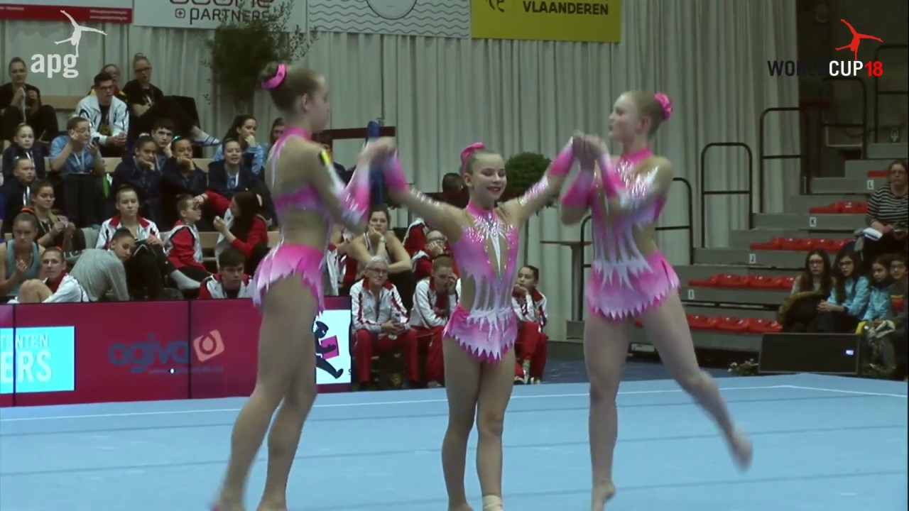 FIAC 2018 JUN DYN OMNIGYM JONG EDEGEM Kaat CRETS Trui VAN GULCK Lore VAN ASTEN