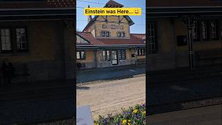 Albert Einstein In Belgium The Tram Station