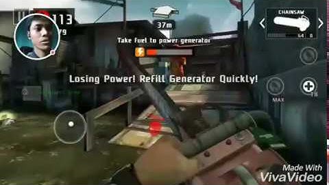 [DEAD TRIGGER 2] Trying chainsaw melee weapon