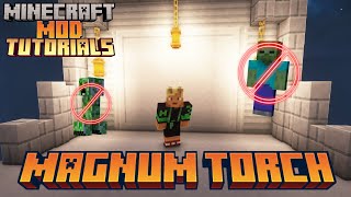 Magnum Torch mod easy erklärt! - Mob spawn verhindern - [modded Minecraft für Anfänger] Ep003,5