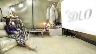 [SUB] Do you want to watch a movie with me? Camping vlog. Solo camping. by 아야캠핑 AYACAMPING 23,727 views 5 months ago 21 minutes