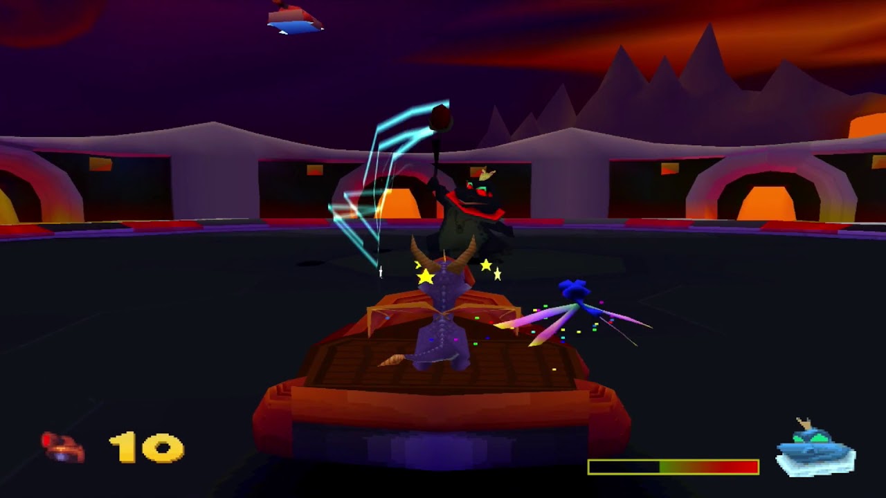 Spyro 3 Texture Hacks - Sorceress's Lair [In game]