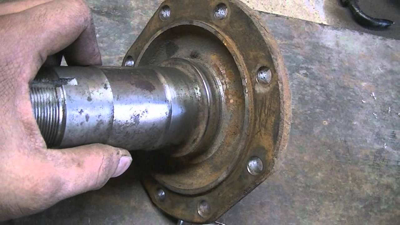 Toyota Spindle Trailer Axle & Misc. (05/16/12) YouTube