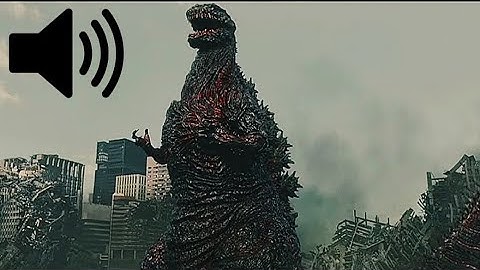 Shin Godzilla with Different Godzilla Roars