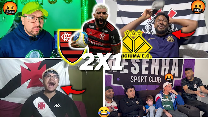 REAÇÕES DOS RIVAIS SECANDO O MENGÃO '' É O VARMENGO'' -FLAMENGO 2X1 CRICIÚMA- VAMOS RIR KKKKK