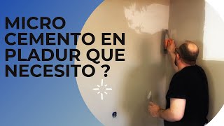 Cómo aplicar microcemento en paredes de Pladur y yeso paso a paso (tutoríal)