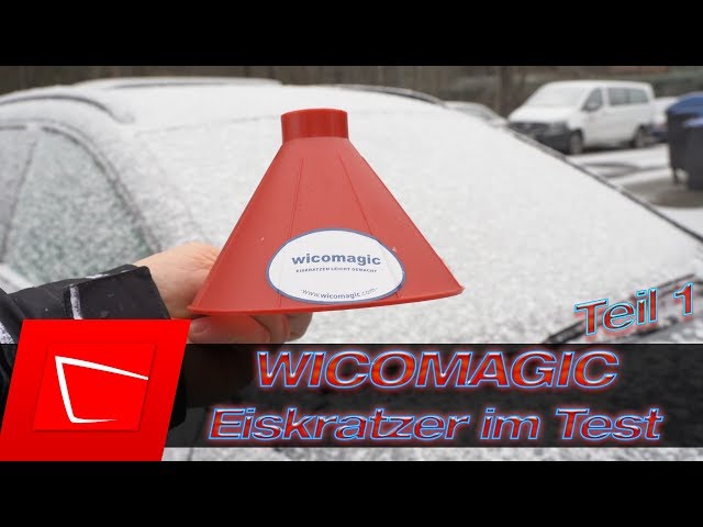 Wicomagic Eiskratzer im Test bei leichtem Eis und Schnee - Murska