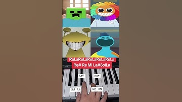 Mangos Steve COMPLETE EDITION ‪@fash‬ - Piano Tutorial facíl