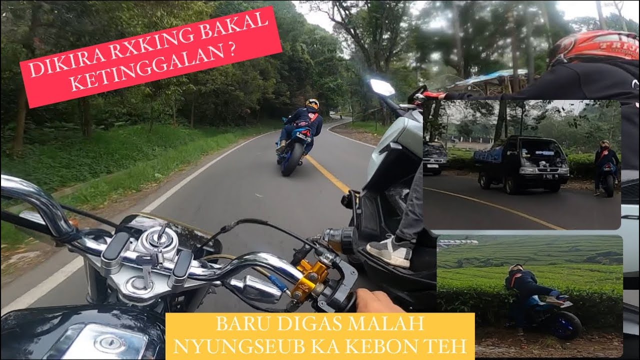 TERHARU GEGARA RX-KING  LIAT ZX25 INI SAMPE MASUK KEBON