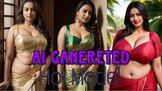 4K Ai Art Indian Lookbook Plus Size Model 