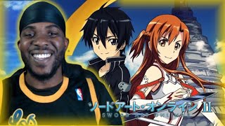 THIS LOOKS SOO GOOD!!🔥 |  Sword Art Online - Openings 1-10 | REACTION