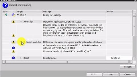 TIA PORTAL ISSUE. Firmware version offline! . SOLVED