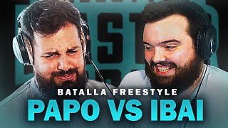 PAPO vs IBAI - BATALLA de FREESTYLE contra un CAMPEÓN NACIONAL ARGENTINO