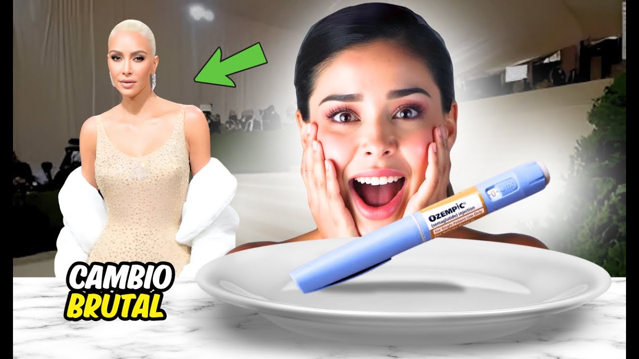 ¿Ozempic? Así bajó de peso Kim Kardashian (y lo que nadie te dice)