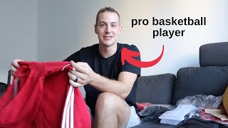 pro basketball player apartment tour + basketball gear haul