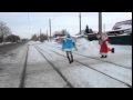 Пьяный Дед Мороз и Снегурочка зажигают Танец "Снегурочки"