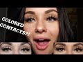 BEST COLORED CONTACTS FOR ALL EYE COLORS!! (Otaku Review)