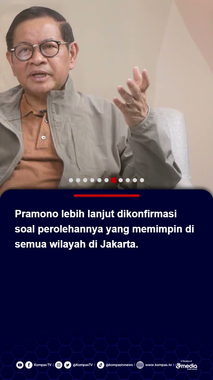 Pramono Tak Takut Jokowi Intervensi Pilgub Jakarta: Semua Orang Sudah Tahu #jokowi #jakarta