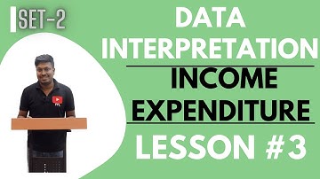 Income & Expenditure (Data Interpretation) | Lesson-3(SET-2) | Quantitative Aptitude