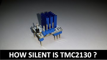 3D PRINTER BUILD PART 23 - SOUND TEST OF THE TMC2130 SILENT DRIVER ON Y AXIS