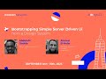 Bootstrapping Simple Server Driven Ui from a Design System