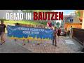 Demo in Bautzen 😳 Protest gegen Regierung sorgt für Aufmerksamkeit