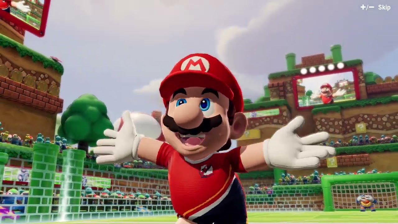 Mario Strikers: Battle League - Partida super disputada!