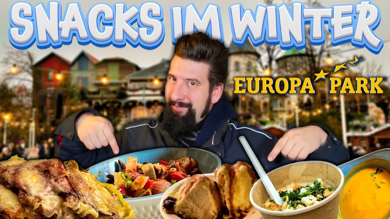 EUROPA-PARK: SNACKS des WINTERZAUBER 2024 - Diese Köstlichkeiten bietet die WINTERSAISON!