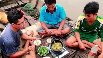 Ngồi Nhậu Trên Ghe ● Cá Chạch Kho Nghệ | Nét Quê #21