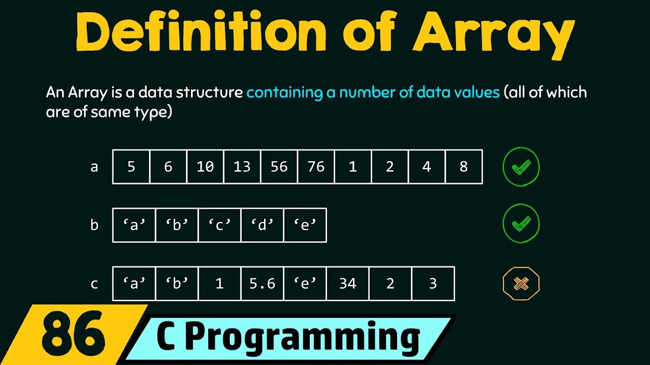 arrays in basic programming language