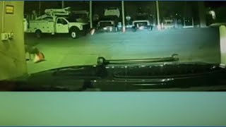 K9 officer takes break to fight traffic cone in California