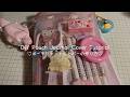 DIY Pouch Journal Cover (Sanrio Theme) ⭐ 🎀 ☁️ | Rainbowholic