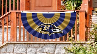 Baltimore Ravens Bunting Banner Flag
