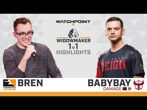 HIGHLIGHTS Bren vs. babybay | Widowmaker 1v1 | Atlanta Homestand | Overwatch League
